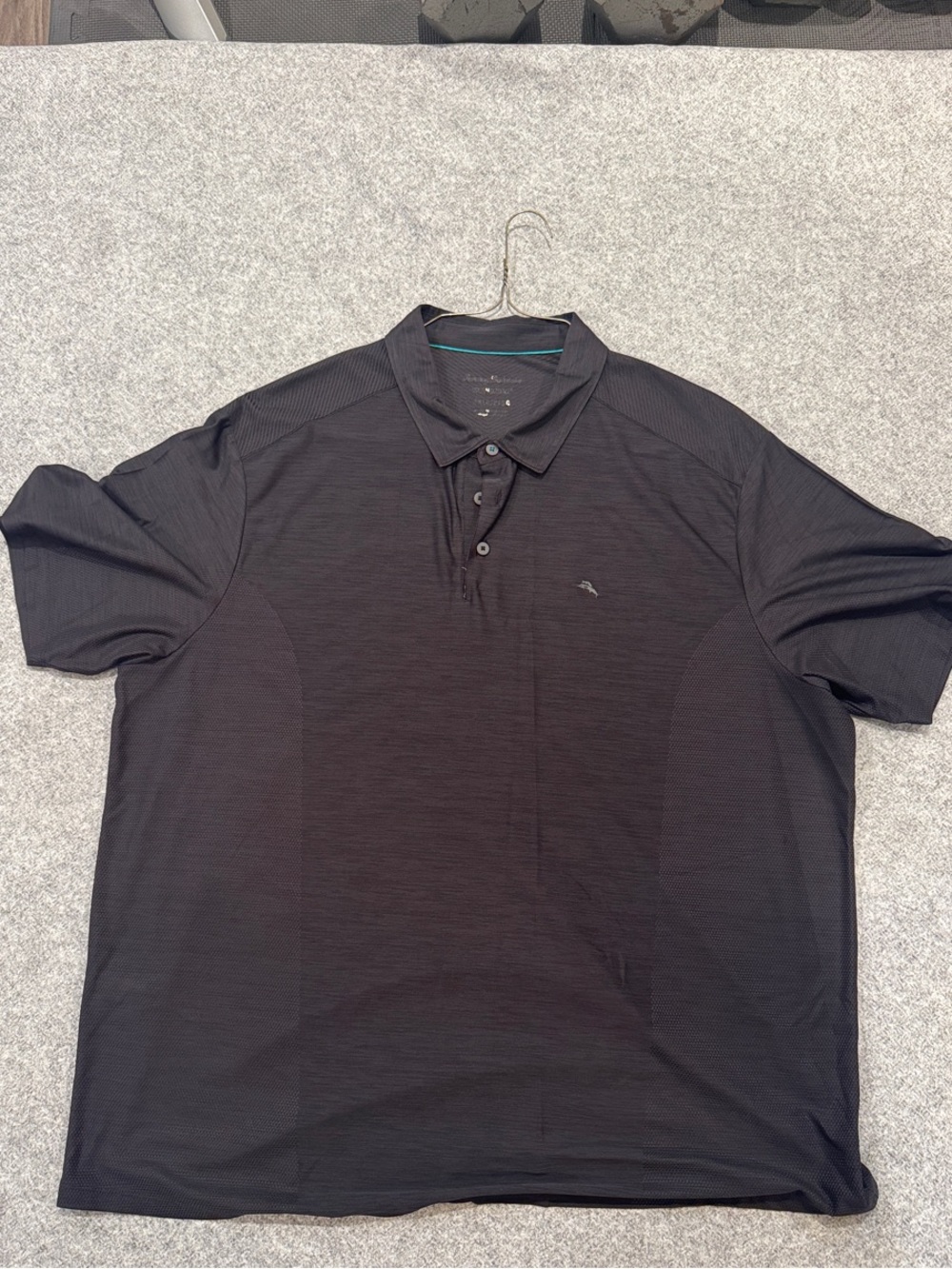 Tommy bahama Men's Black Performance Polo Shirt